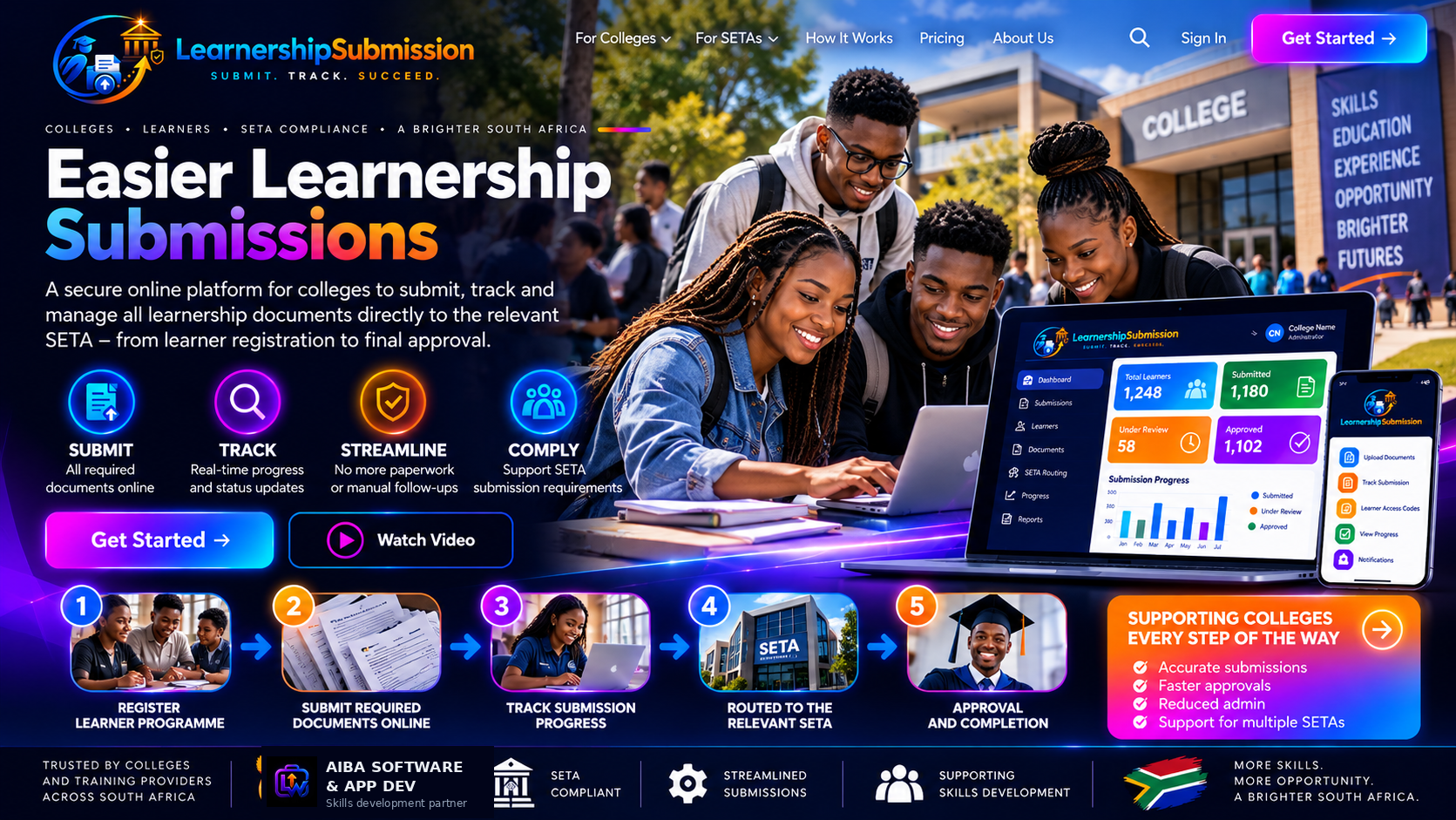 LearnershipSubmission — easier learnership submissions